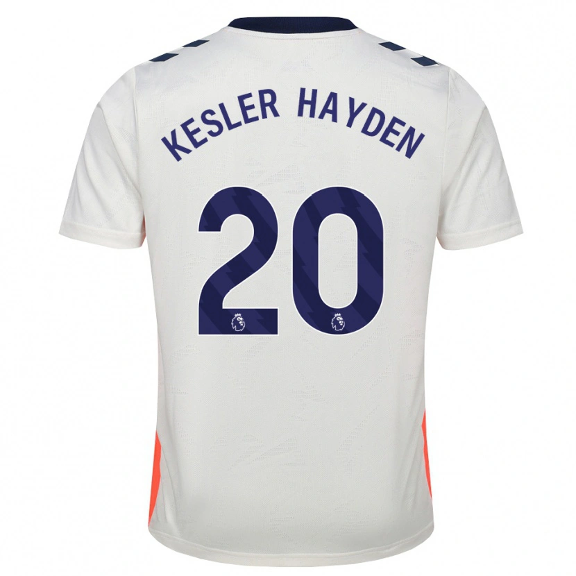 Danxen Criança Camisola Kaine Kesler-Hayden #20 Branco Laranja Azul Real Alternativa 2026/27 Camisa Brasil