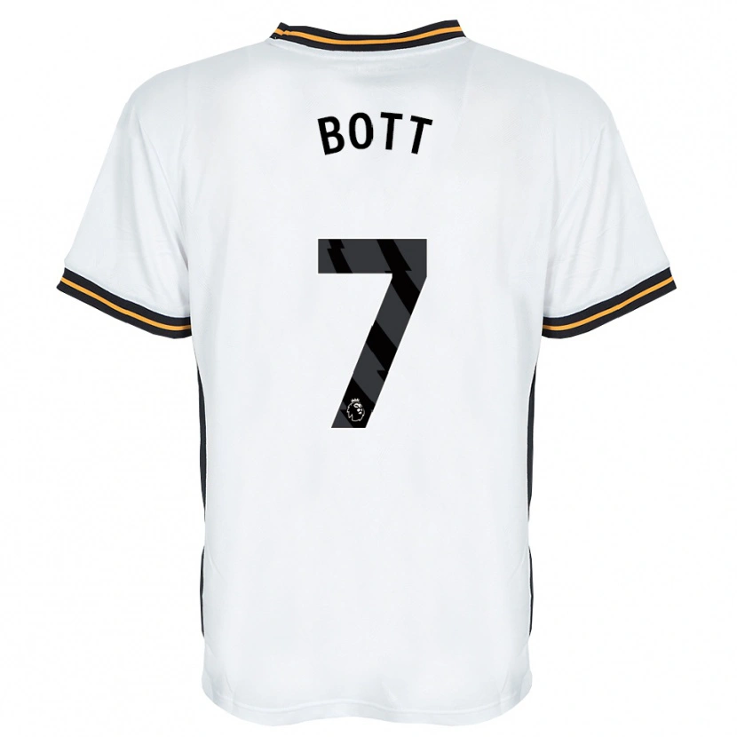 Danxen Criança Camisola Liberty Bott #7 Branco Laranja Preto Alternativa 2026/27 Camisa Brasil