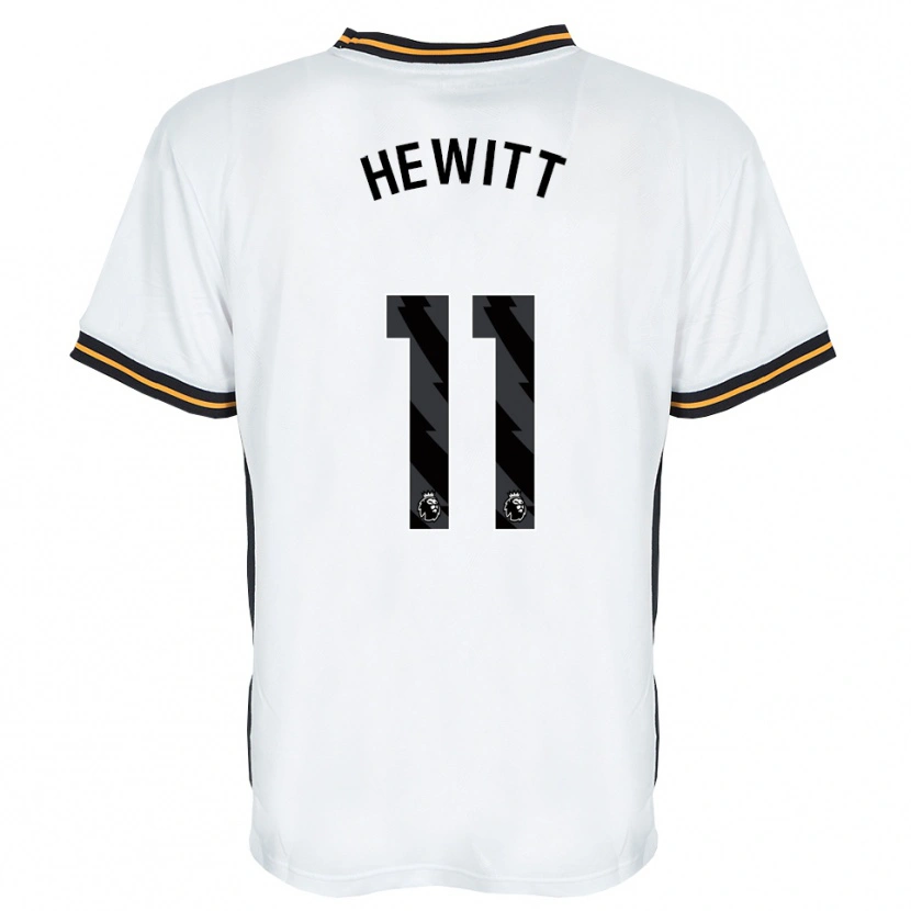 Danxen Criança Camisola Stan Hewitt #11 Branco Laranja Preto Alternativa 2026/27 Camisa Brasil