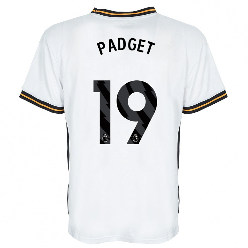Danxen Criança Camisola Bethany Padget #19 Branco Laranja Preto Alternativa 2026/27 Camisa Brasil