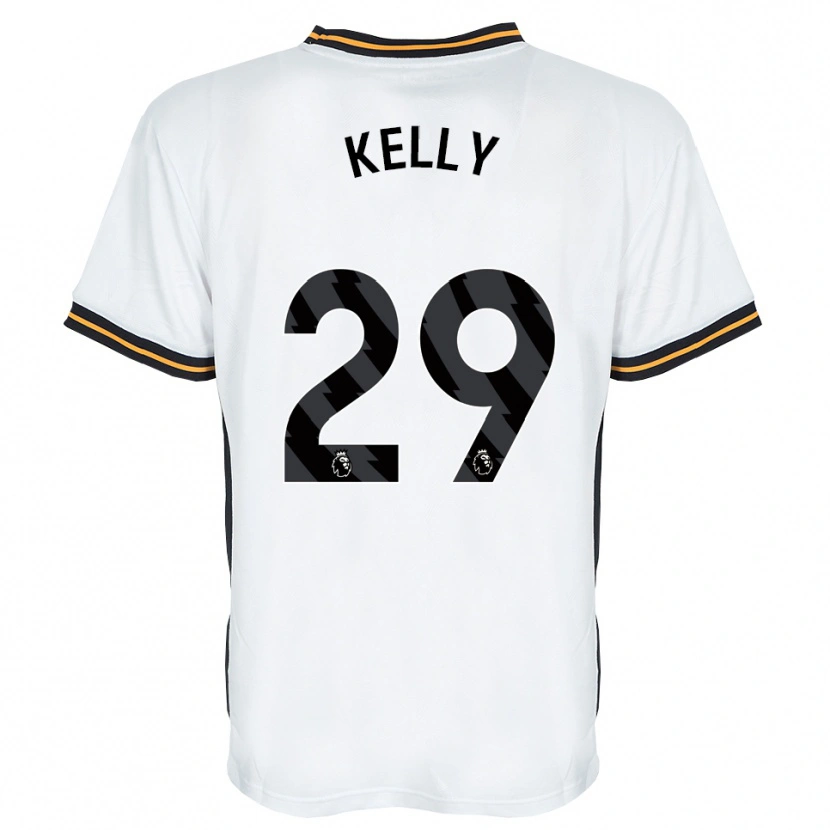 Danxen Criança Camisola Ace Kelly #29 Branco Laranja Preto Alternativa 2026/27 Camisa Brasil