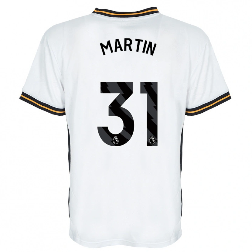Danxen Criança Camisola Faith Martin #31 Branco Laranja Preto Alternativa 2026/27 Camisa Brasil
