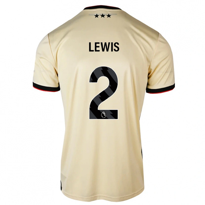 Danxen Criança Camisola Josh Lewis #2 Chiffon De Limão Preto Vermelho Alternativa 2026/27 Camisa Brasil