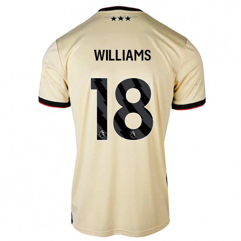 Danxen Criança Camisola Brandon Williams #18 Chiffon De Limão Preto Vermelho Alternativa 2026/27 Camisa Brasil
