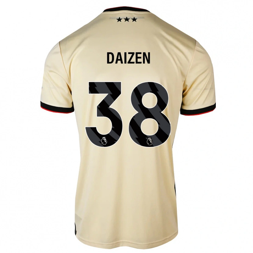 Danxen Criança Camisola Daizen Maeda #38 Chiffon De Limão Preto Vermelho Alternativa 2026/27 Camisa Brasil