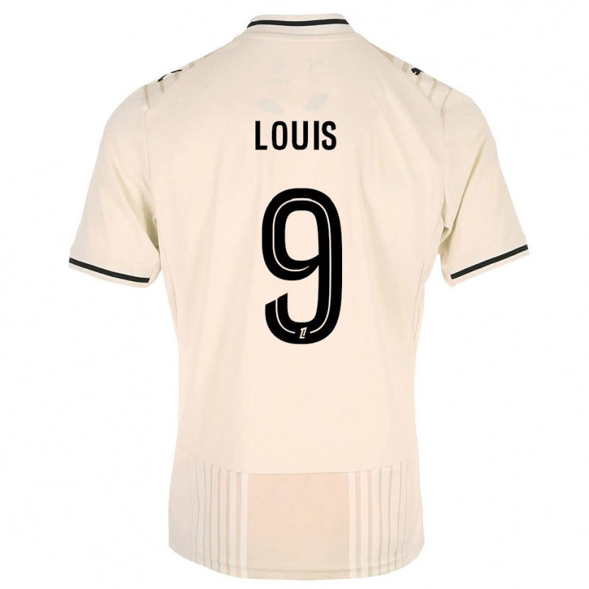 Danxen Criança Camisola Thémis Louis #9 Renda Preta Branco Antigo Alternativa 2026/27 Camisa Brasil