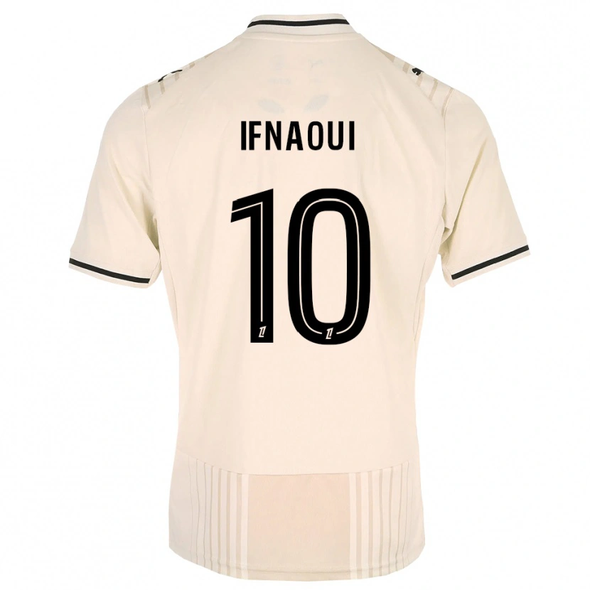 Danxen Criança Camisola Merwan Ifnaoui #10 Renda Preta Branco Antigo Alternativa 2026/27 Camisa Brasil