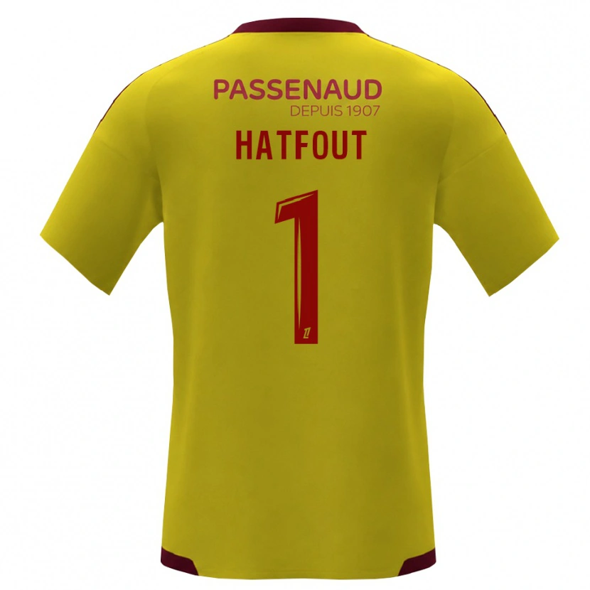 Danxen Criança Camisola Ewan Hatfout #1 Amarelo Vermelho Verde Alternativa 2026/27 Camisa Brasil