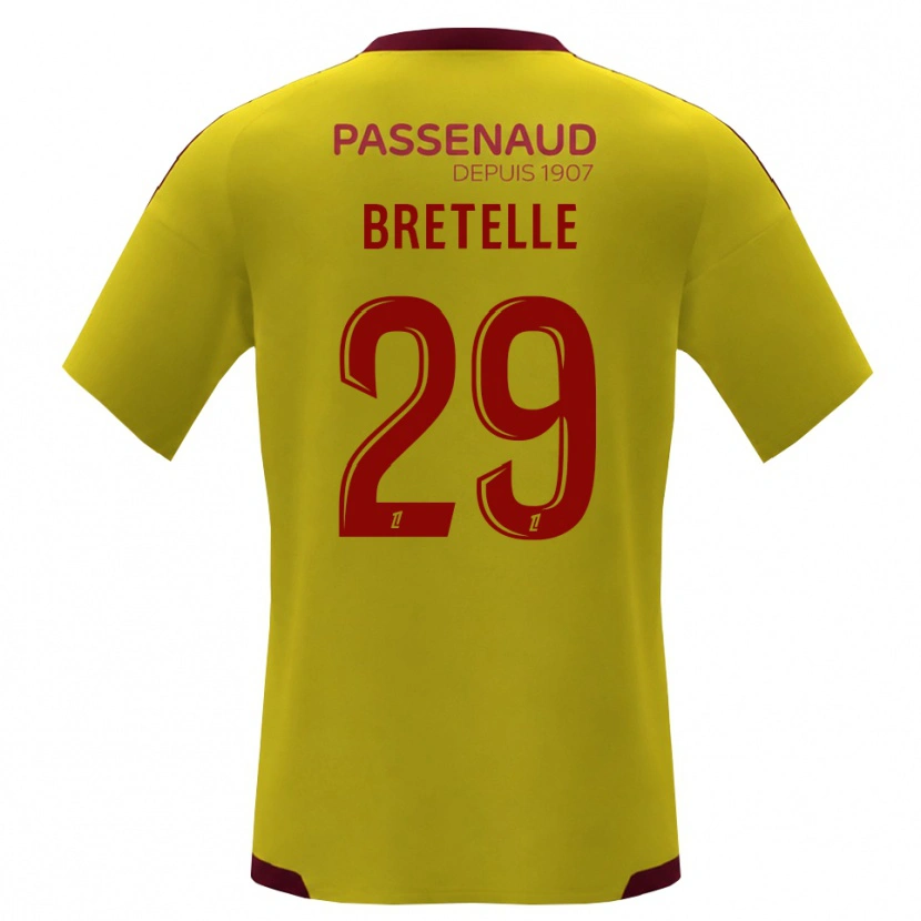 Danxen Criança Camisola Lucas Bretelle #29 Amarelo Vermelho Verde Alternativa 2026/27 Camisa Brasil