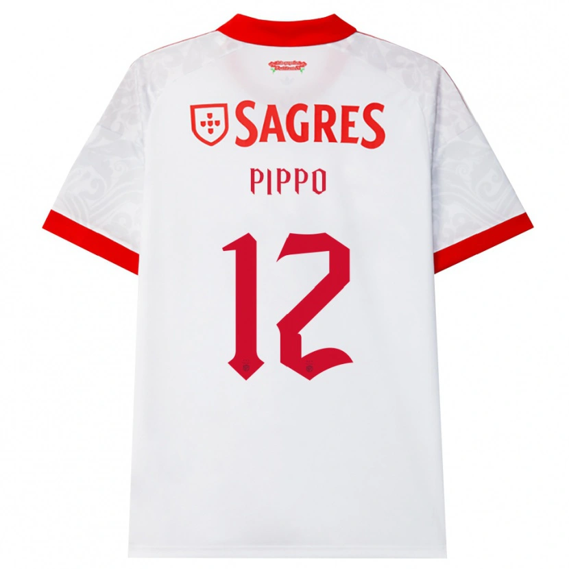 Danxen Criança Camisola Pippo #12 Branco Vermelho Amarelo Alternativa 2026/27 Camisa Brasil