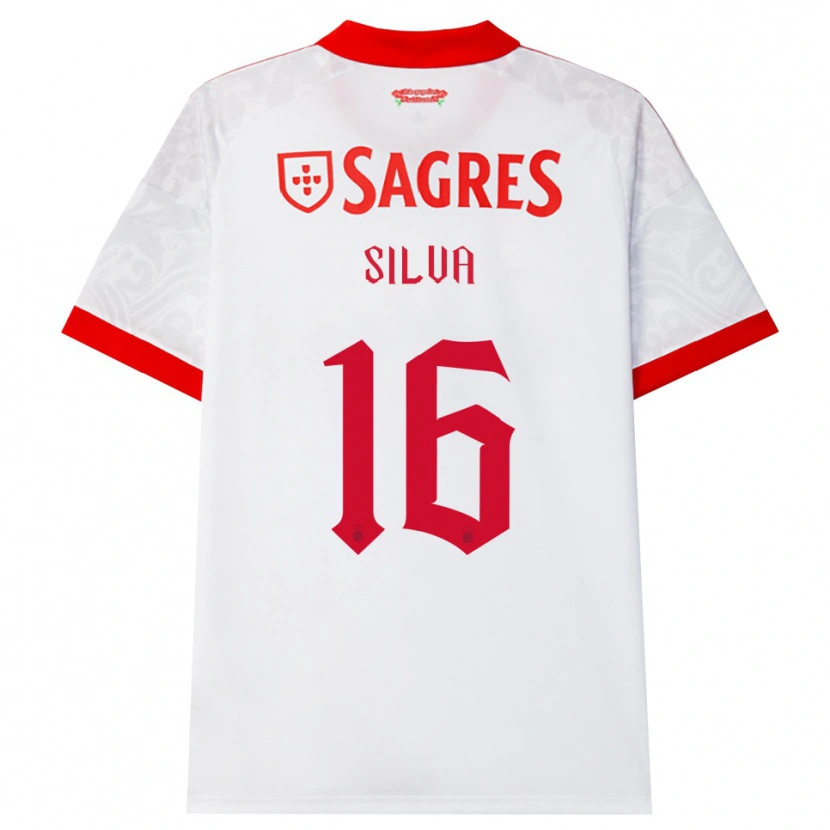 Danxen Criança Camisola Manu Silva #16 Branco Vermelho Amarelo Alternativa 2026/27 Camisa Brasil
