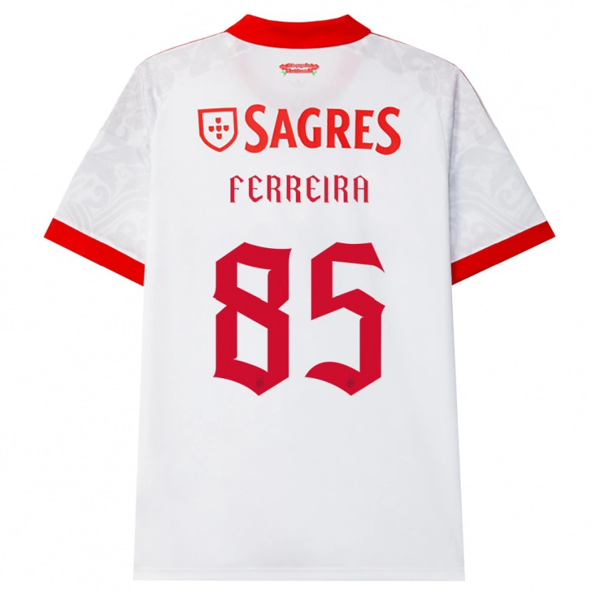 Danxen Criança Camisola Martim Ferreira #85 Branco Vermelho Amarelo Alternativa 2026/27 Camisa Brasil