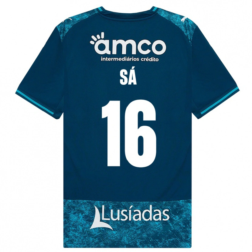 Danxen Criança Camisola Alex Sá #16 Darkslategray Mediumturquoise Alternativa 2026/27 Camisa Brasil