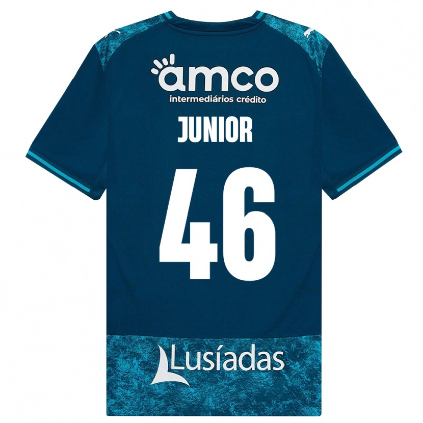 Danxen Criança Camisola Mário Junior #46 Darkslategray Mediumturquoise Alternativa 2026/27 Camisa Brasil