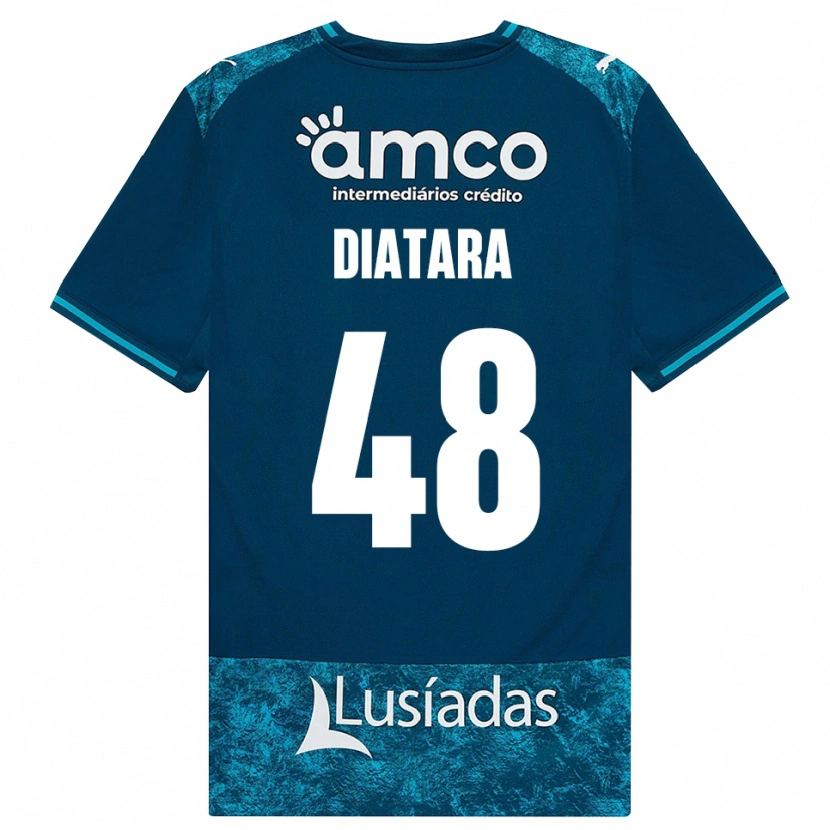 Danxen Criança Camisola Samba Diatara #48 Darkslategray Mediumturquoise Alternativa 2026/27 Camisa Brasil