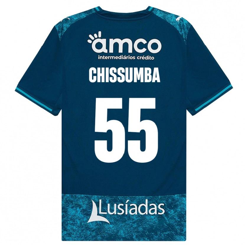 Danxen Criança Camisola Chissumba #55 Darkslategray Mediumturquoise Alternativa 2026/27 Camisa Brasil