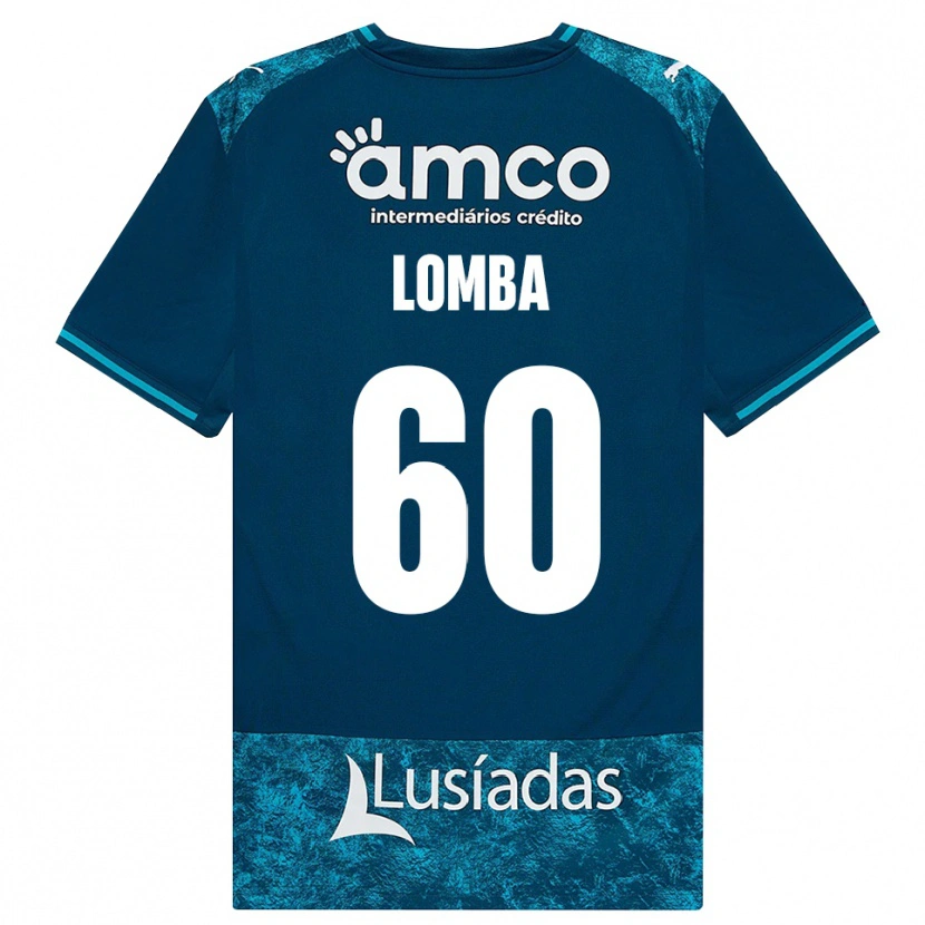 Danxen Criança Camisola João Lomba #60 Darkslategray Mediumturquoise Alternativa 2026/27 Camisa Brasil