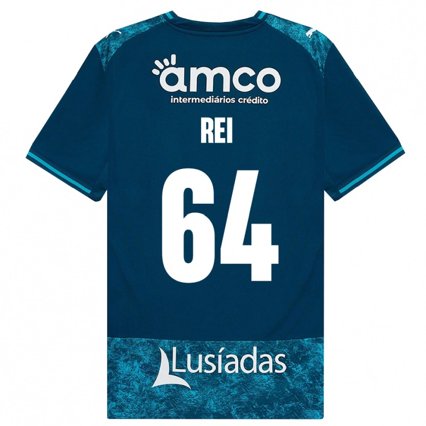 Danxen Criança Camisola Ricardo Rei #64 Darkslategray Mediumturquoise Alternativa 2026/27 Camisa Brasil