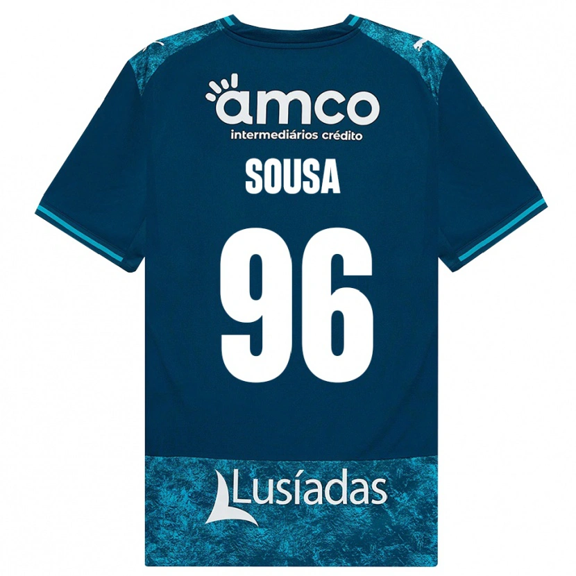Danxen Criança Camisola Afonso Dias Sousa #96 Darkslategray Mediumturquoise Alternativa 2026/27 Camisa Brasil
