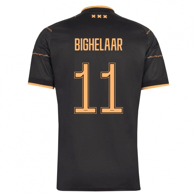 Danxen Criança Camisola Marjolijn Van Den Bighelaar #11 Preto Laranja Alternativa 2026/27 Camisa Brasil