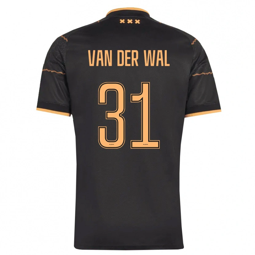 Danxen Criança Camisola Dionne Van Der Wal #31 Preto Laranja Alternativa 2026/27 Camisa Brasil