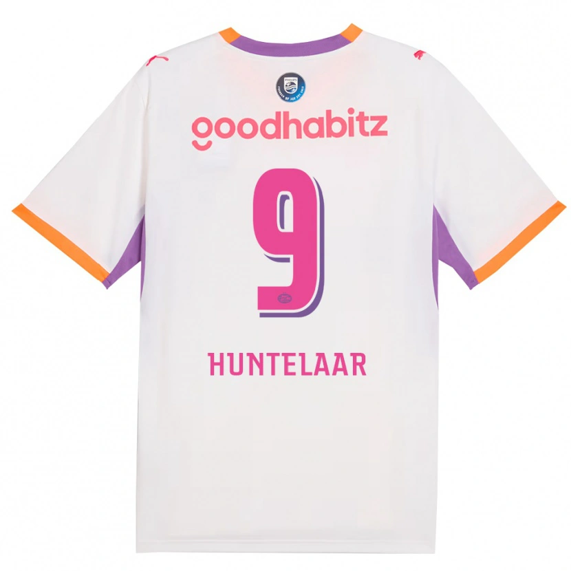 Danxen Criança Camisola Seb Huntelaar #9 Branco Roxo Laranja Alternativa 2026/27 Camisa Brasil