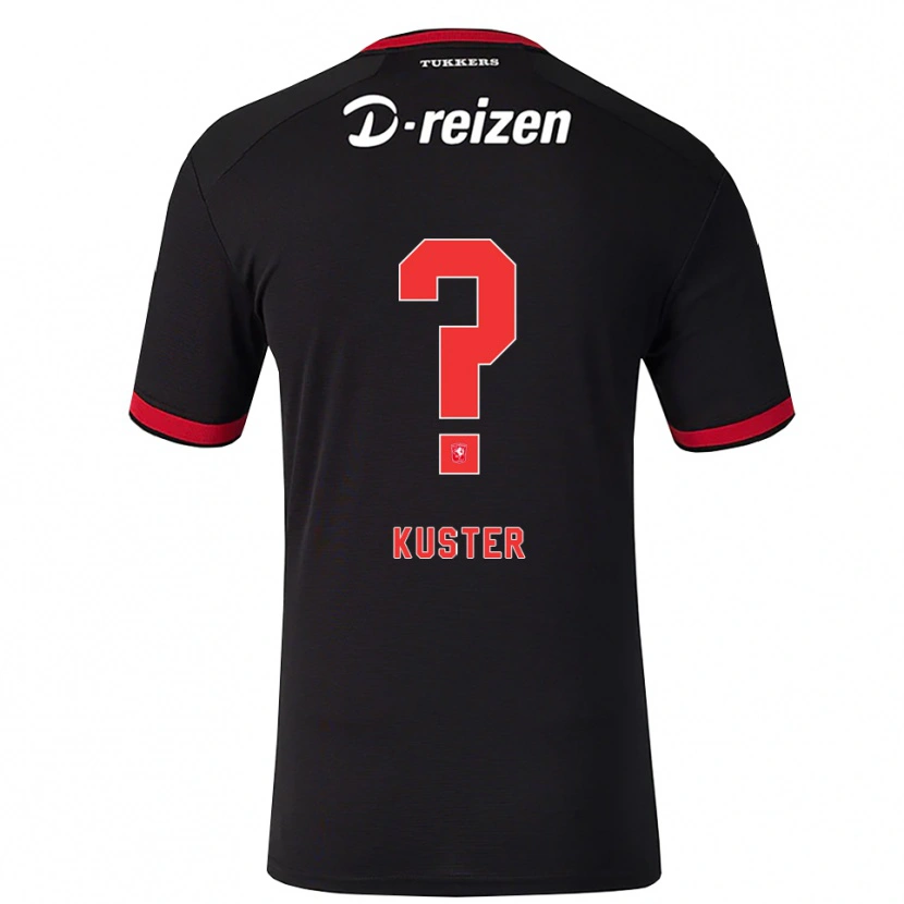 Danxen Criança Camisola Harrie Kuster #0 Vermelho Branco Preto Alternativa 2026/27 Camisa Brasil