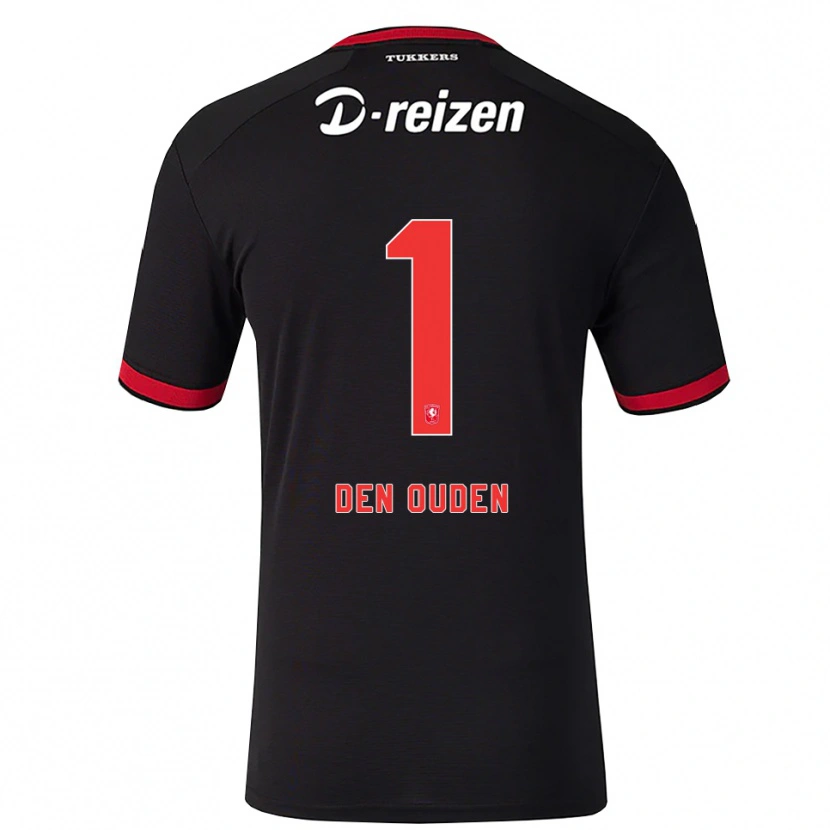 Danxen Criança Camisola Jim Den Ouden #1 Vermelho Branco Preto Alternativa 2026/27 Camisa Brasil