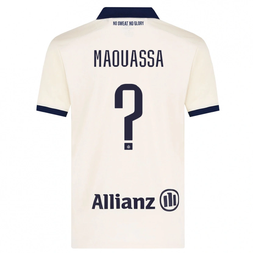 Danxen Criança Camisola Faitout Maouassa #0 Beige Preto Alternativa 2026/27 Camisa Brasil