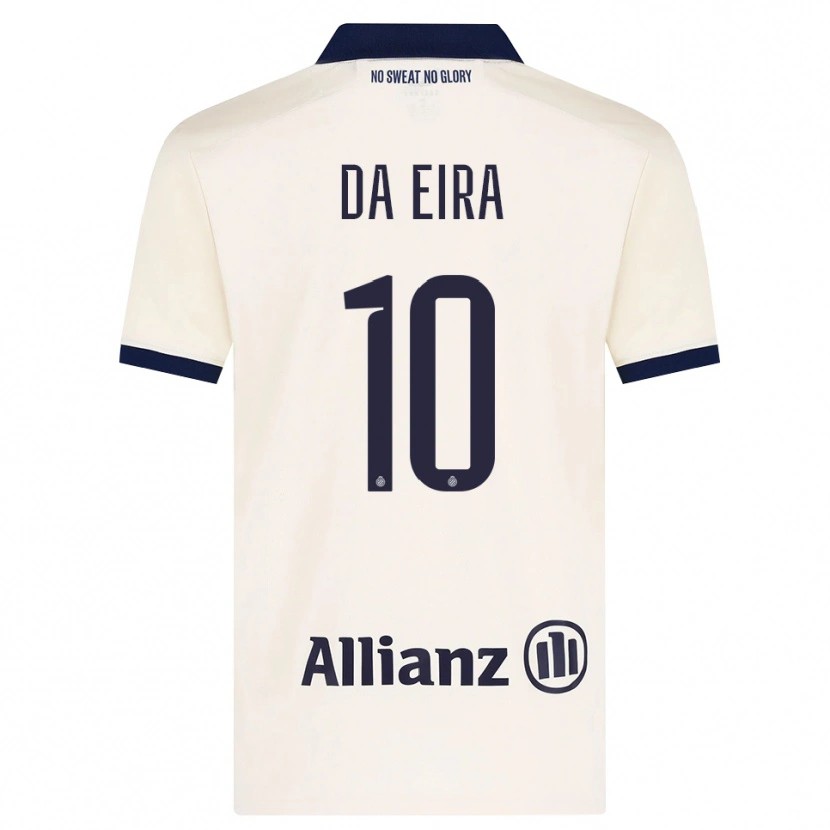 Danxen Criança Camisola Stefanie Da Eira #10 Beige Preto Alternativa 2026/27 Camisa Brasil