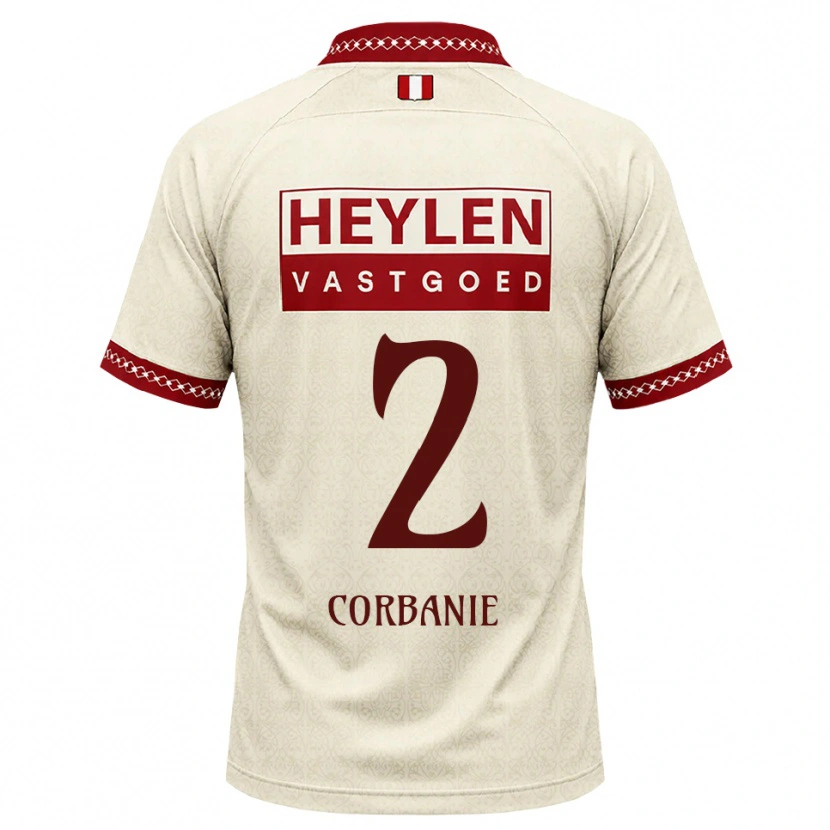 Danxen Criança Camisola Kobe Corbanie #2 Beige Vermelho Alternativa 2026/27 Camisa Brasil