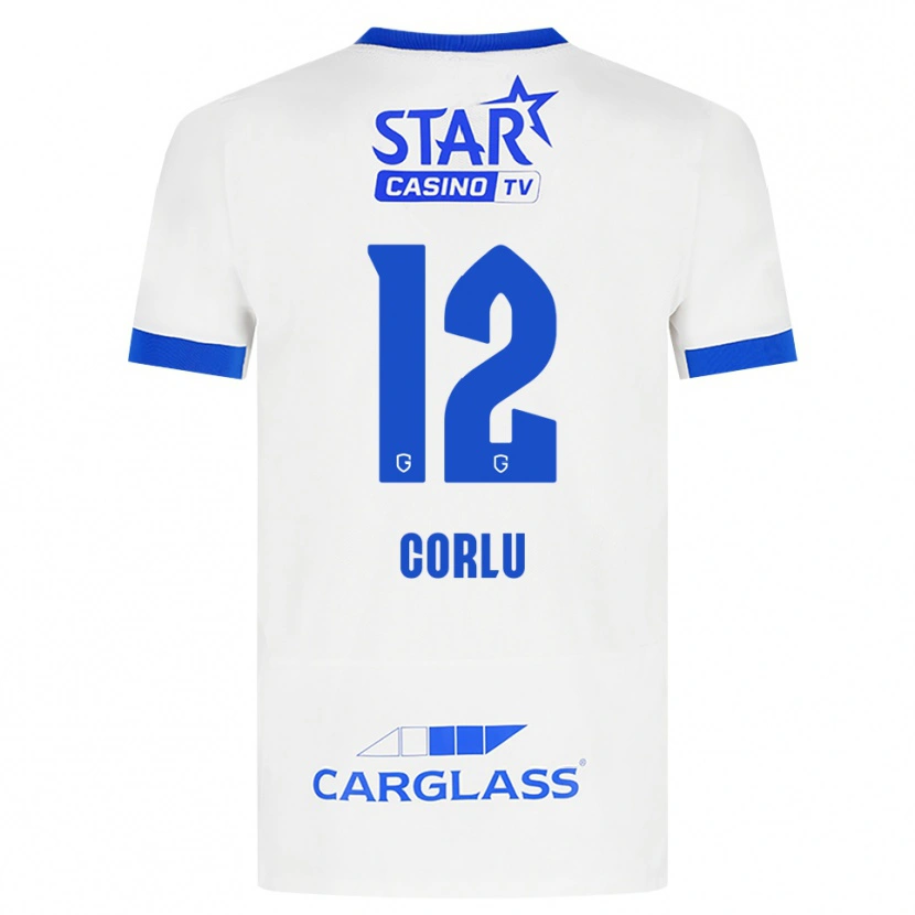 Danxen Criança Camisola Ronas Corlu #12 Branco Azul Alternativa 2026/27 Camisa Brasil
