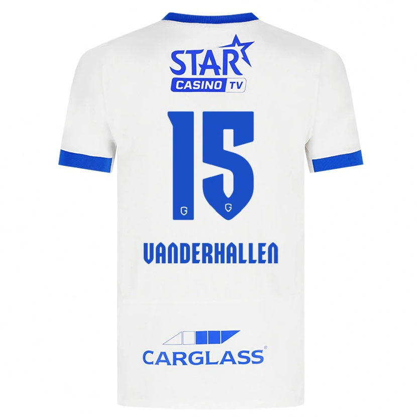 Danxen Criança Camisola Yari Vanderhallen #15 Branco Azul Alternativa 2026/27 Camisa Brasil