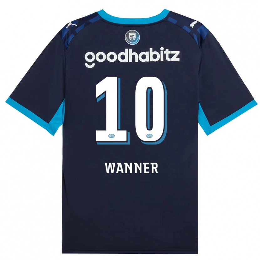 Danxen Criança Camisola Paul Wanner #10 Dodgerblue Royalblue Terceiro 2026/27 Camisa Brasil