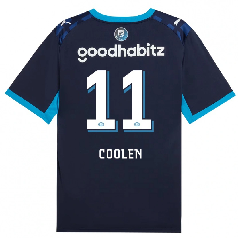 Danxen Criança Camisola Nadia Coolen #11 Dodgerblue Royalblue Terceiro 2026/27 Camisa Brasil