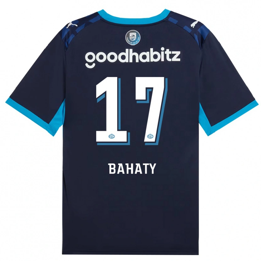 Danxen Criança Camisola Manuel Bahaty #17 Dodgerblue Royalblue Terceiro 2026/27 Camisa Brasil