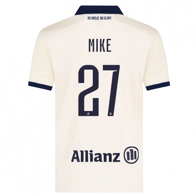 Danxen Criança Camisola Wisdom Mike #27 Beige Preto Alternativa 2026/27 Camisa Brasil