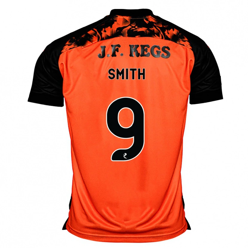 Danxen Homem Camisola Robyn Smith #9 Laranja Preto Branco Principal 2026/27 Camisa Brasil