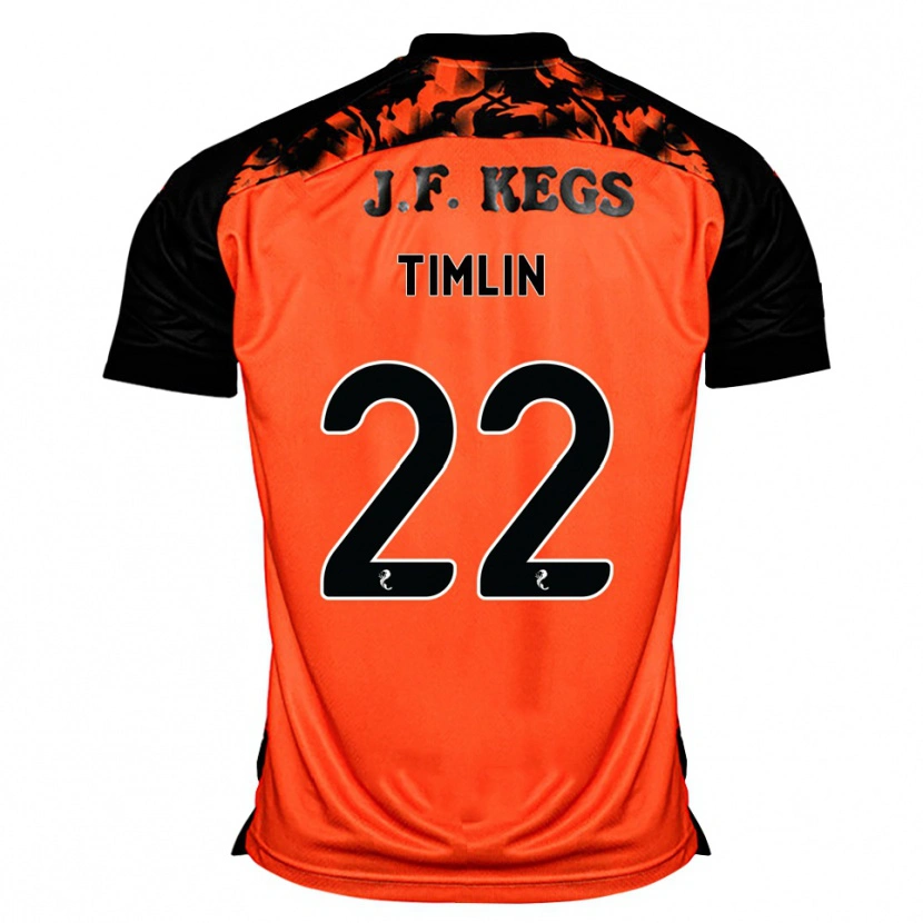 Danxen Homem Camisola Sophie Timlin #22 Laranja Preto Branco Principal 2026/27 Camisa Brasil