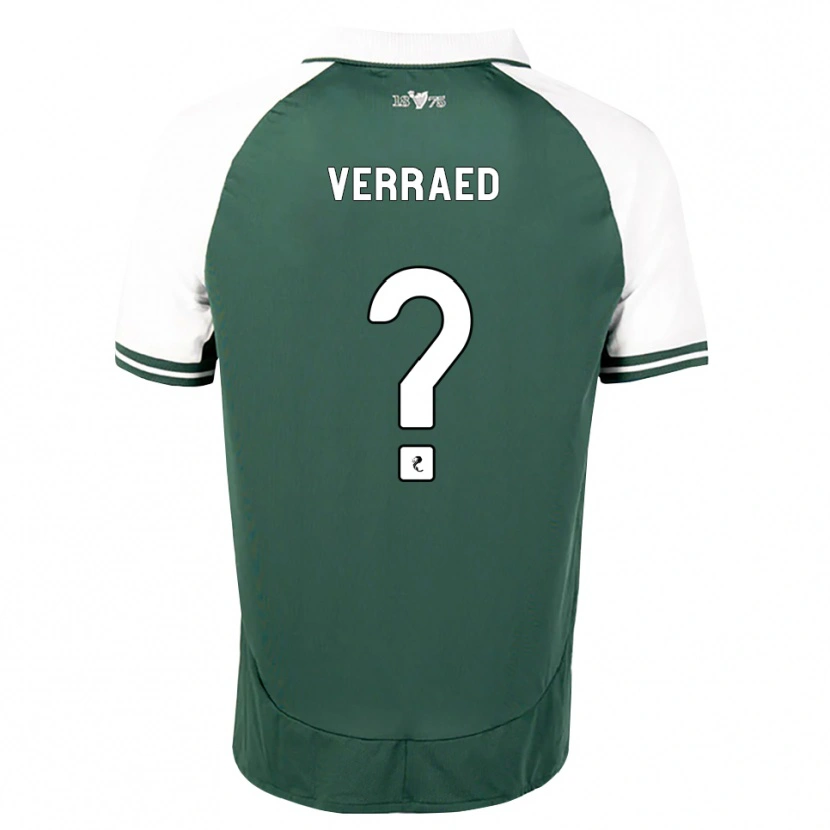 Danxen Homem Camisola Henry Verraed #0 Verde Mar Branco Principal 2026/27 Camisa Brasil