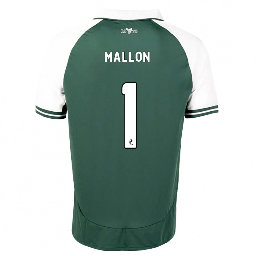 Danxen Homem Camisola Ryan Mallon #1 Verde Mar Branco Principal 2026/27 Camisa Brasil