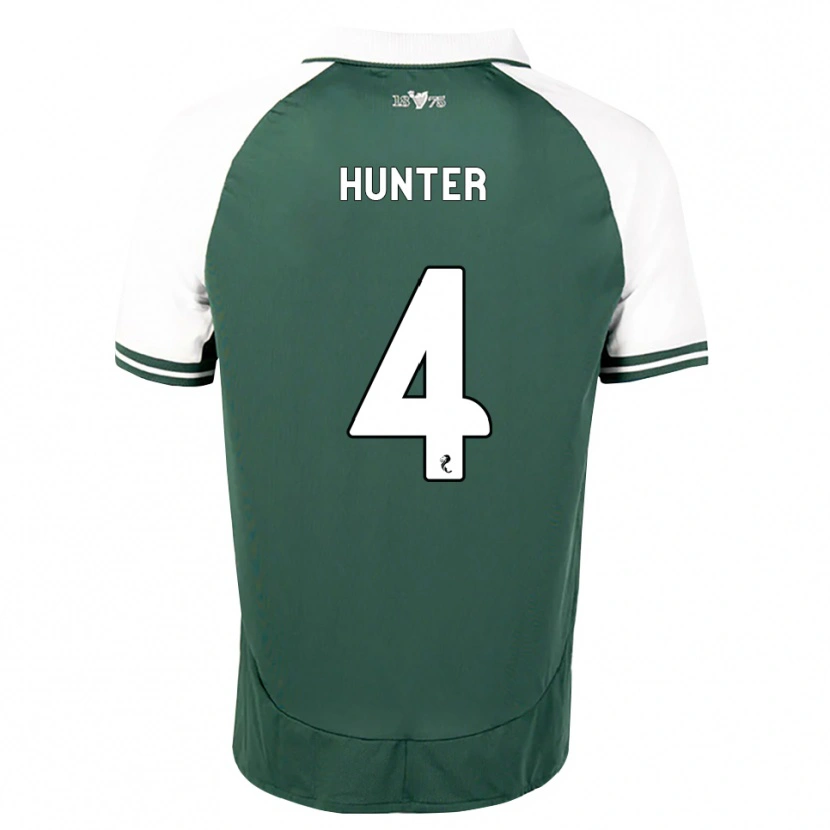 Danxen Homem Camisola Siobhan Hunter #4 Verde Mar Branco Principal 2026/27 Camisa Brasil