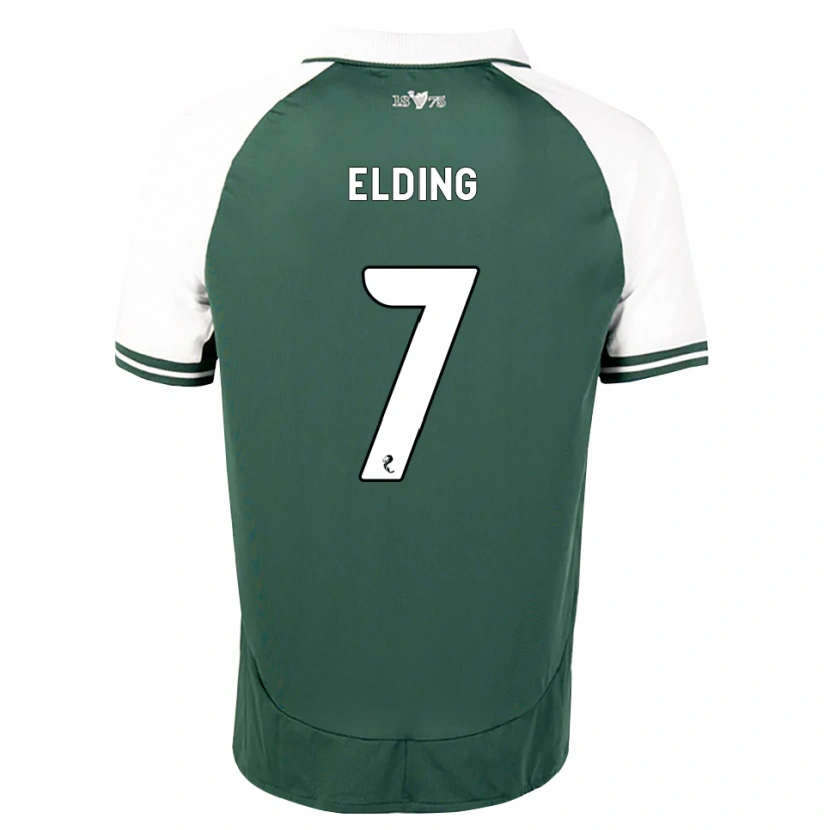 Danxen Homem Camisola Owen Elding #7 Verde Mar Branco Principal 2026/27 Camisa Brasil