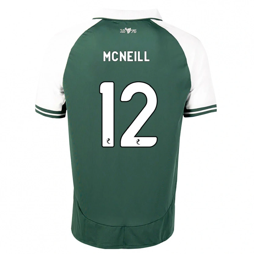 Danxen Homem Camisola Lewis Mcneill #12 Verde Mar Branco Principal 2026/27 Camisa Brasil