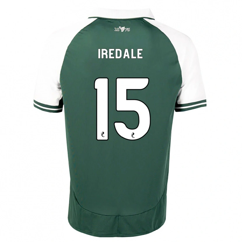 Danxen Homem Camisola Jack Iredale #15 Verde Mar Branco Principal 2026/27 Camisa Brasil