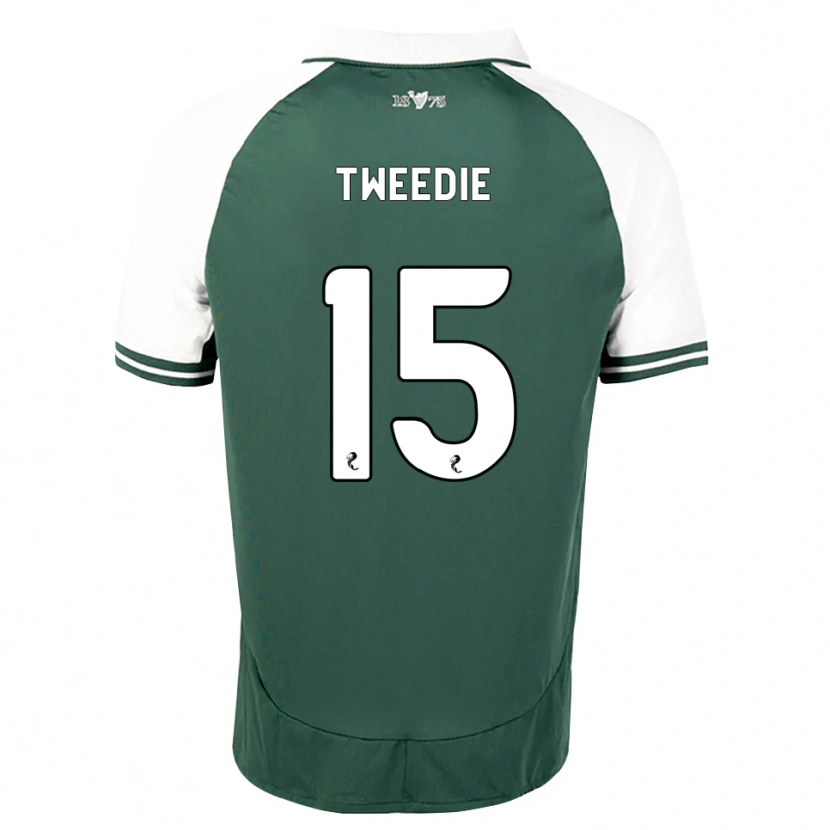 Danxen Homem Camisola Lia Tweedie #15 Verde Mar Branco Principal 2026/27 Camisa Brasil