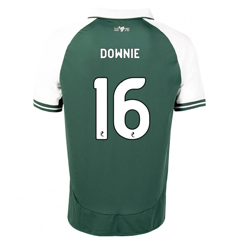 Danxen Homem Camisola Reiss Downie #16 Verde Mar Branco Principal 2026/27 Camisa Brasil