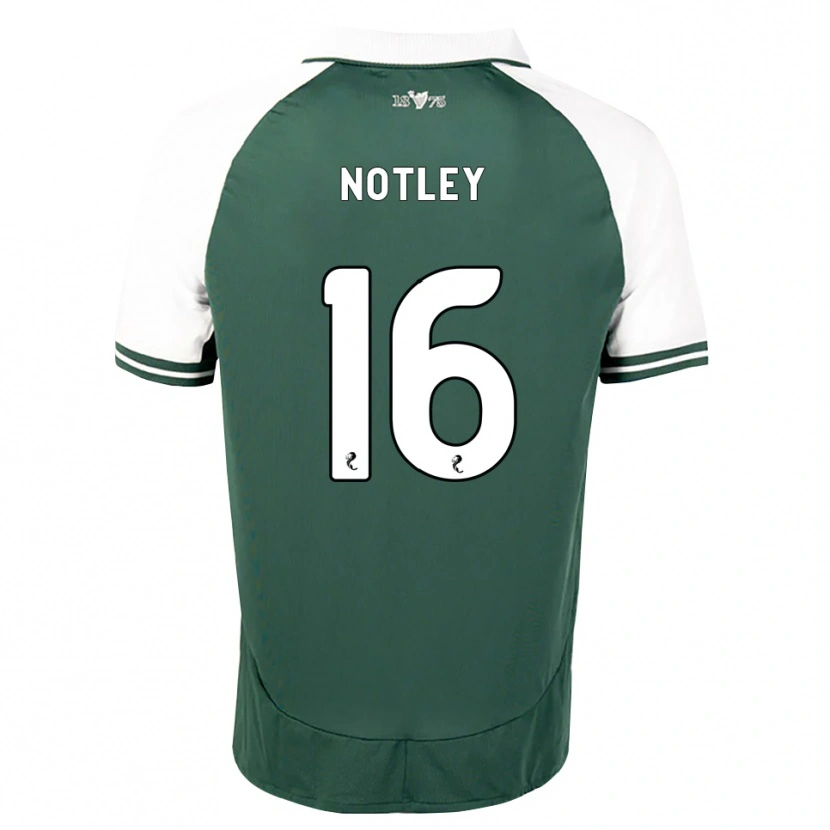 Danxen Homem Camisola Ellis Notley #16 Verde Mar Branco Principal 2026/27 Camisa Brasil