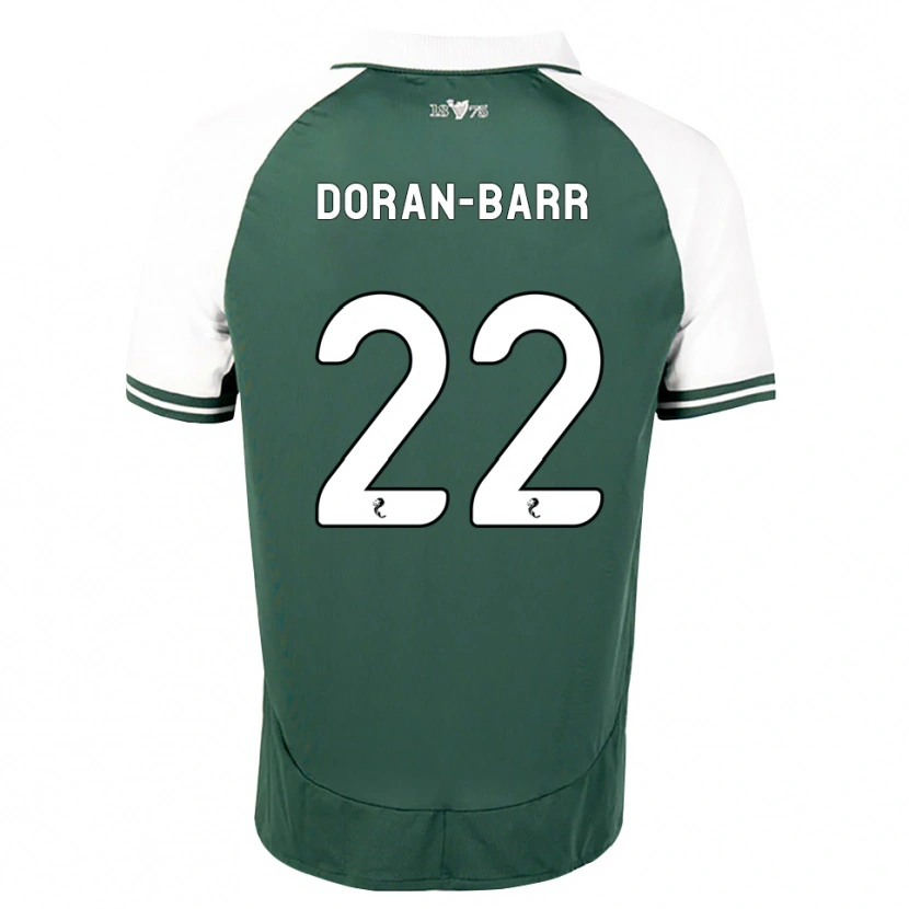 Danxen Homem Camisola Lauren Doran-Barr #22 Verde Mar Branco Principal 2026/27 Camisa Brasil