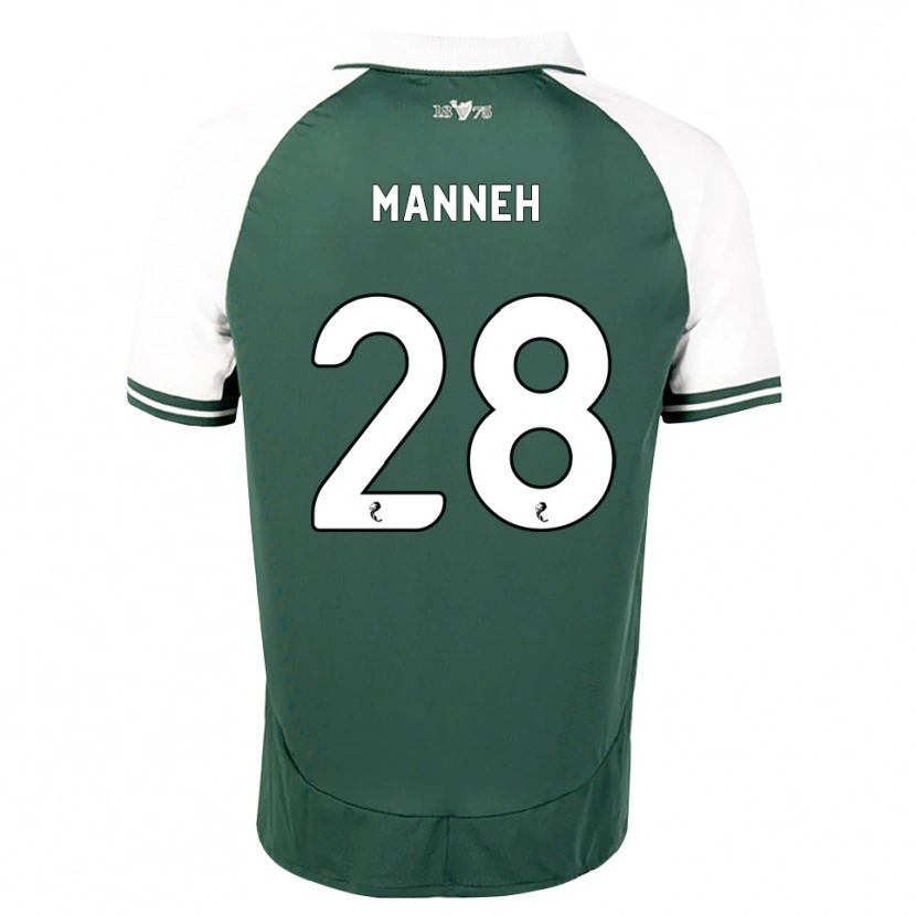 Danxen Homem Camisola Alasana Manneh #28 Verde Mar Branco Principal 2026/27 Camisa Brasil